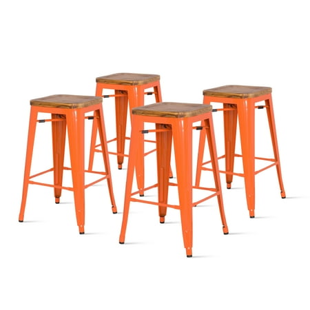 metal backless counter stools walmart metropolis stackable metal backless counter stool with wood seat set of 4 multiple metal backless counter stools walmart metropolis stackable metal backless counter stool with wood seat set of 4 multiple